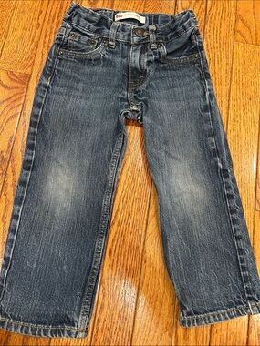 Levi's Boys Blue Straight Leg Jeans